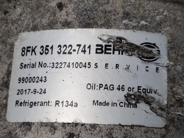 bontott VW TIGUAN Klímakompresszor