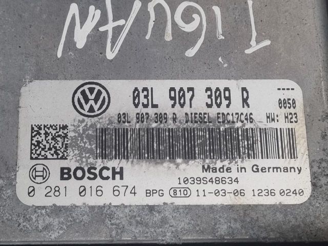 bontott VW TIGUAN Motorvezérlő