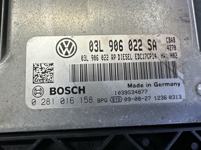 bontott VW TIGUAN Motorvezérlő