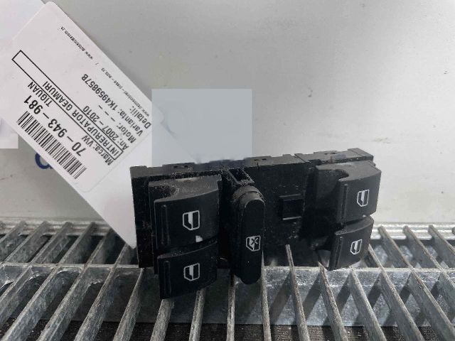 bontott VW TIGUAN Ablakemelő Kapcsoló Négyes / Kettes