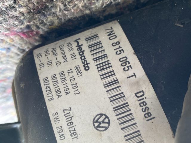 bontott VW TIGUAN Állófűtés (Részeivel)