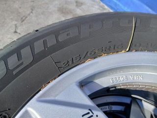 bontott VW TIGUAN Alufelni Szett Gumival