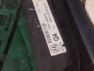 bontott VW TIGUAN Bal C Oszlop Oldalablak Üveg