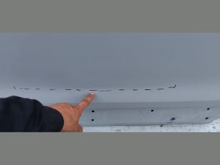 bontott VW TIGUAN Bal első Ajtó (Üres lemez)