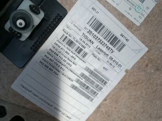 bontott VW TIGUAN Bal hátsó Ajtó Kárpit