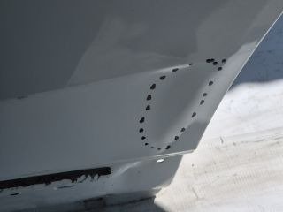 bontott VW TIGUAN Bal hátsó Ajtó (Üres lemez)