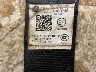 bontott VW TIGUAN Bal hátsó Biztonsági Öv