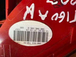 bontott VW TIGUAN Bal Hátsó Lámpa