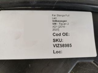 bontott VW TIGUAN Bal Ledes Fényszóró