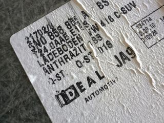 bontott VW TIGUAN Csomagtér Kárpit