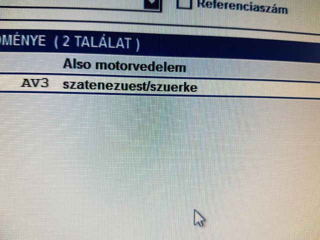 bontott VW TIGUAN Első Lökhárító Légterelő