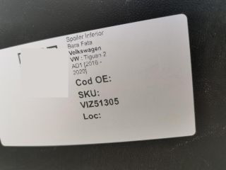 bontott VW TIGUAN Első Lökhárító Légterelő