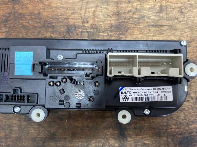 bontott VW TIGUAN Fűtéskapcsoló (manuális klímás)