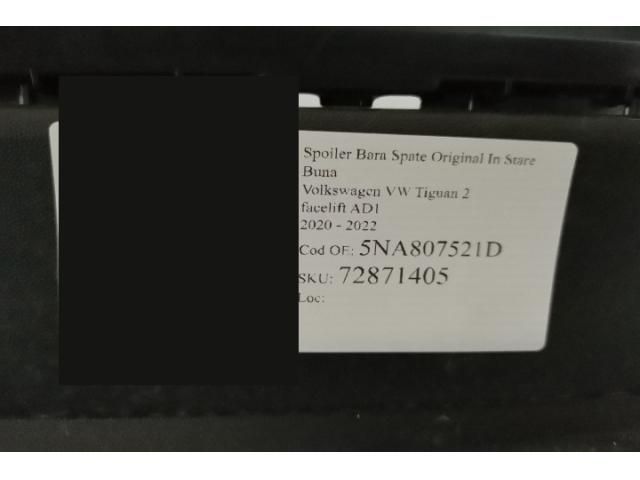 bontott VW TIGUAN Hátsó Lökhárító Légterelő