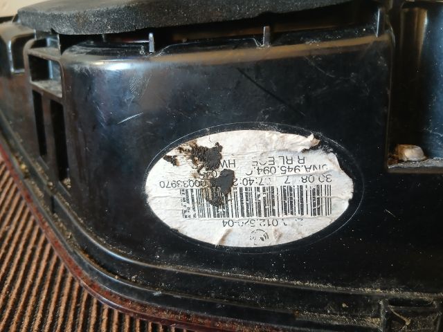 bontott VW TIGUAN Jobb Belső Hátsó Lámpa