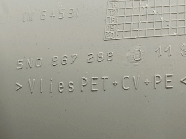 bontott VW TIGUAN Jobb C Oszlop Burkolat