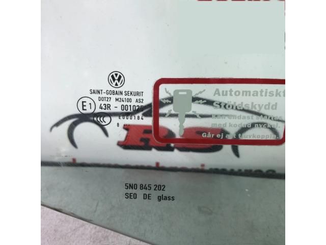 bontott VW TIGUAN Jobb első Ablak