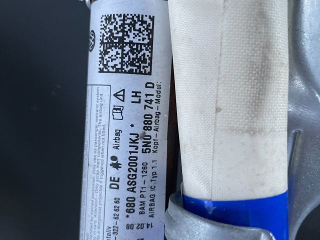 bontott VW TIGUAN Jobb első Függöny Légzsák