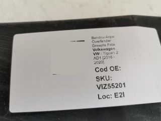 bontott VW TIGUAN Jobb első Sárvédő Díszléc