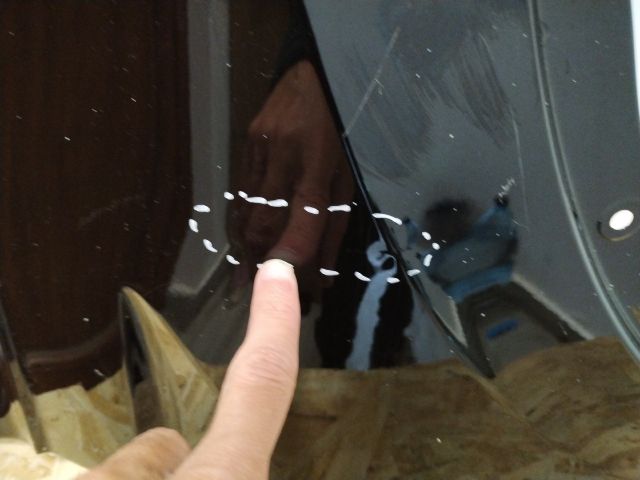 bontott VW TIGUAN Jobb első Sárvédő