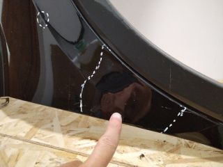 bontott VW TIGUAN Jobb első Sárvédő