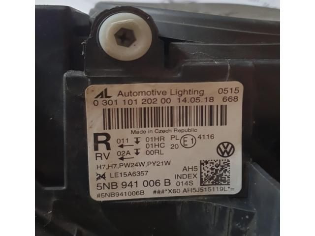 bontott VW TIGUAN Jobb Fényszóró