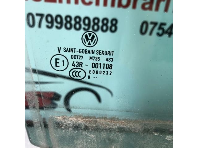 bontott VW TIGUAN Jobb hátsó Ablak