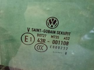 bontott VW TIGUAN Jobb hátsó Ablak