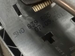 bontott VW TIGUAN Jobb hátsó Külső Kilincs