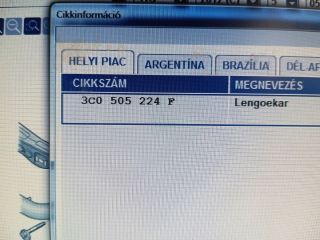 bontott VW TIGUAN Jobb hátsó Tengelycsonk