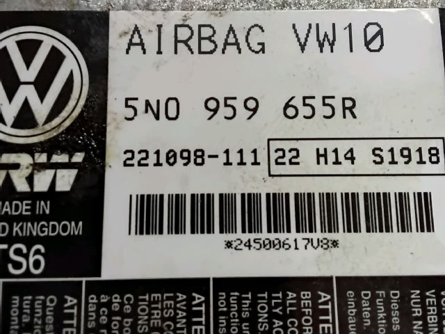 bontott VW TIGUAN Légzsák Elektronika