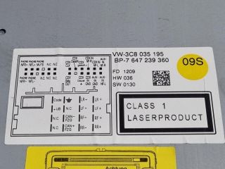 bontott VW TIGUAN Navigációs Fejegység