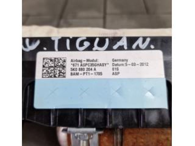 bontott VW TIGUAN Utasoldali Légzsák