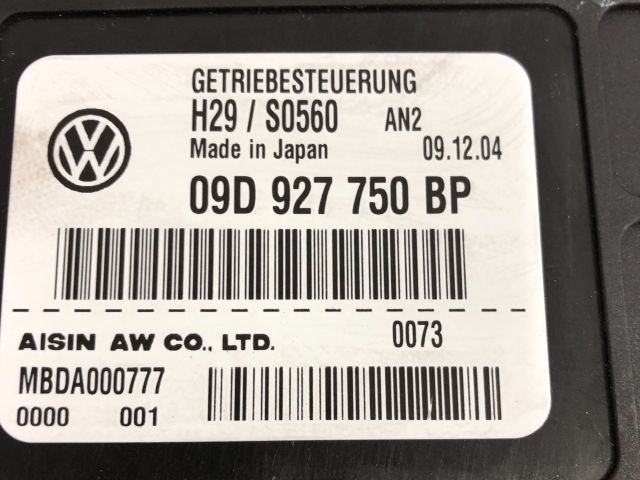 bontott VW TOUAREG Automata Váltó Elektronika