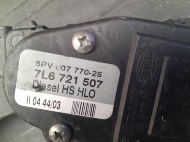 bontott VW TOUAREG Gázpedál (Elektromos)