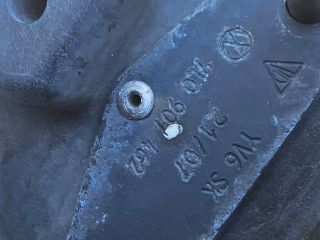 bontott VW TOUAREG Homlokfal (Üres lemez)