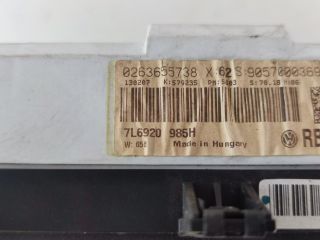 bontott VW TOUAREG Kilométeróra