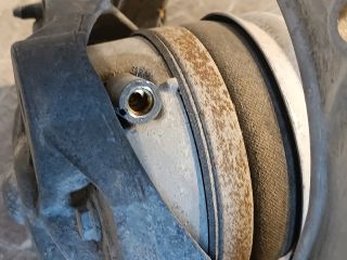 bontott VW TOUAREG Bal első Rugó