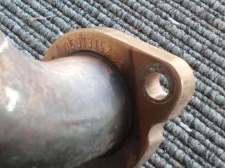 bontott VW TOUAREG EGR Hűtő Cső