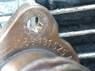 bontott VW TOUAREG EGR Hűtő Cső