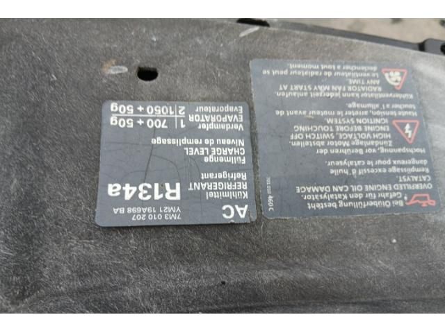 bontott VW TOUAREG Homlokfal (Üres lemez)