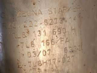 bontott VW TOUAREG Katalizátor