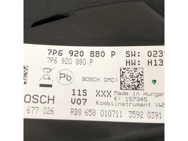 bontott VW TOUAREG Kilométeróra