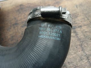 bontott VW TOUAREG Turbócső