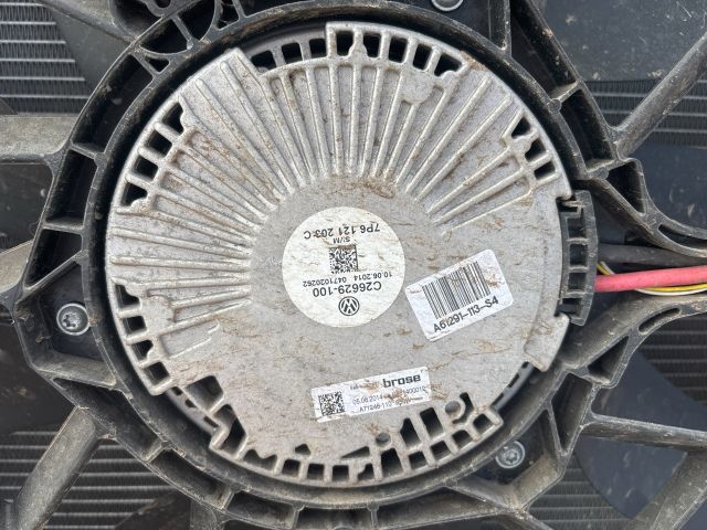 bontott VW TOUAREG Vízhűtő Radiátor (Klímás)