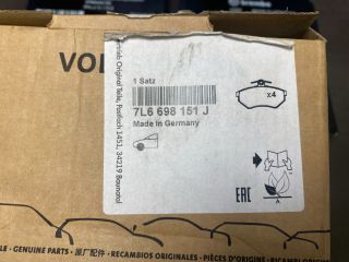 bontott VW TOUAREG Első Pár Fékbetét