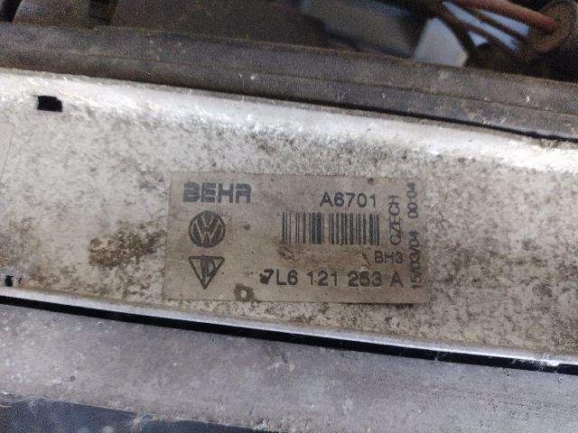 bontott VW TOUAREG Hűtő Ventilátor(ok), Radiátor(ok) Szett