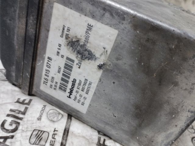 bontott VW TOUAREG Állófűtés (Részeivel)