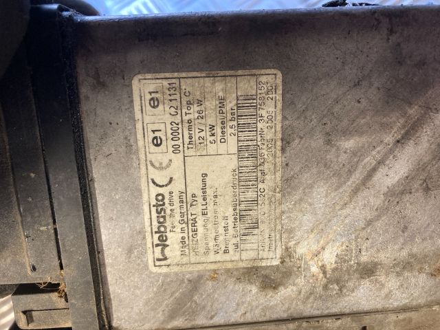 bontott VW TOUAREG Állófűtés (Részeivel)