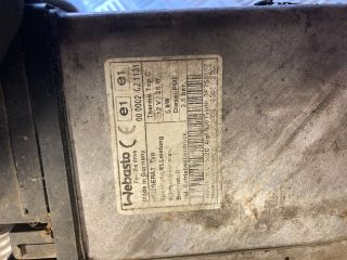 bontott VW TOUAREG Állófűtés (Részeivel)